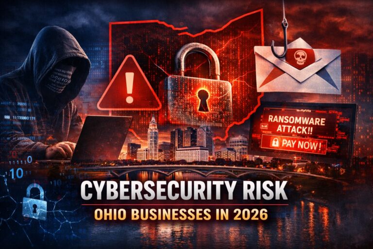 cybersecurity risk Ohio businesses face from ransomware phishing and cyber attacks 2026