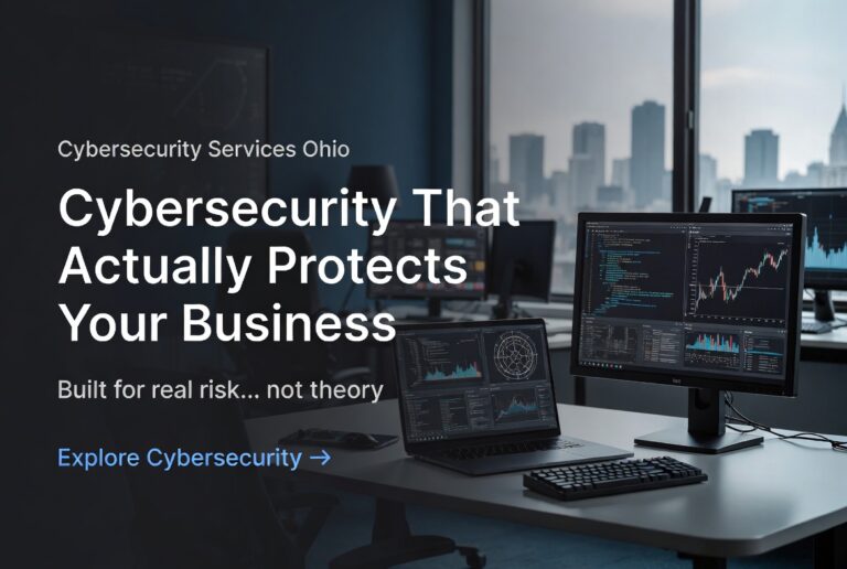 cybersecurity services Ohio protecting business systems and data in real time