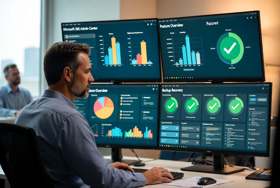 IT support Columbus Ohio for growing businesses that need help desk support, Microsoft 365 management, cybersecurity, backup recovery, and vendor coordination